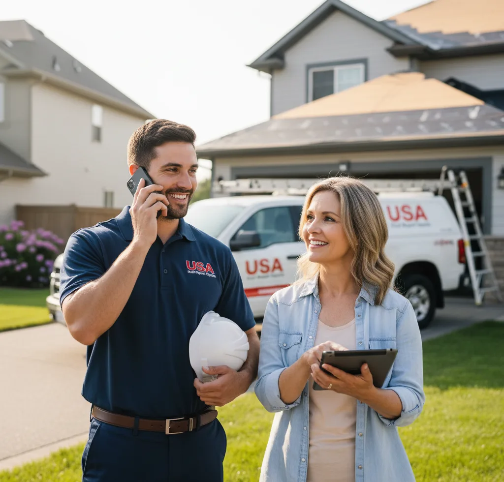 USA Roof Repair Experts customer support in Michigan